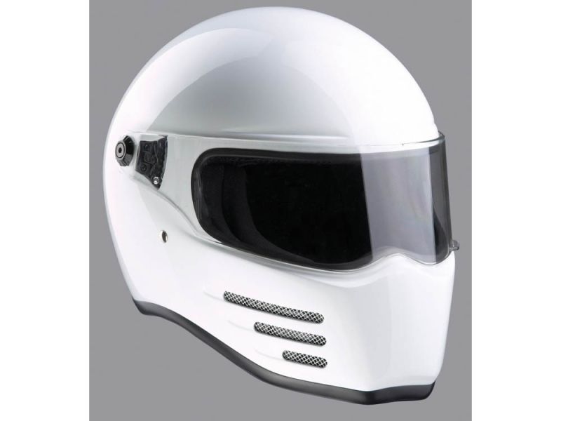 Casco de moto Bandit Fighter (blanco)