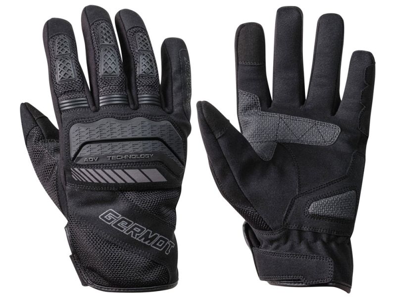 Germot Wind Motorradhandschuhe (schwarz)