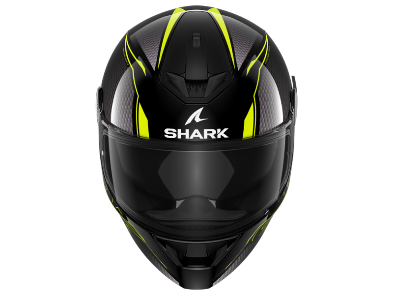 Casco integral Shark D-Skwal 2 Cadium (negro / gris / amarillo)
