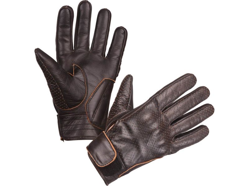 Guantes de moto Modeka Hot Classic (marrón)