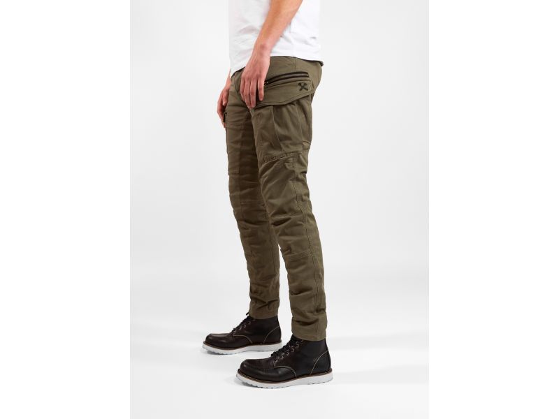 Pantalón de moto John Doe Cargo Stroker XTM (verde)