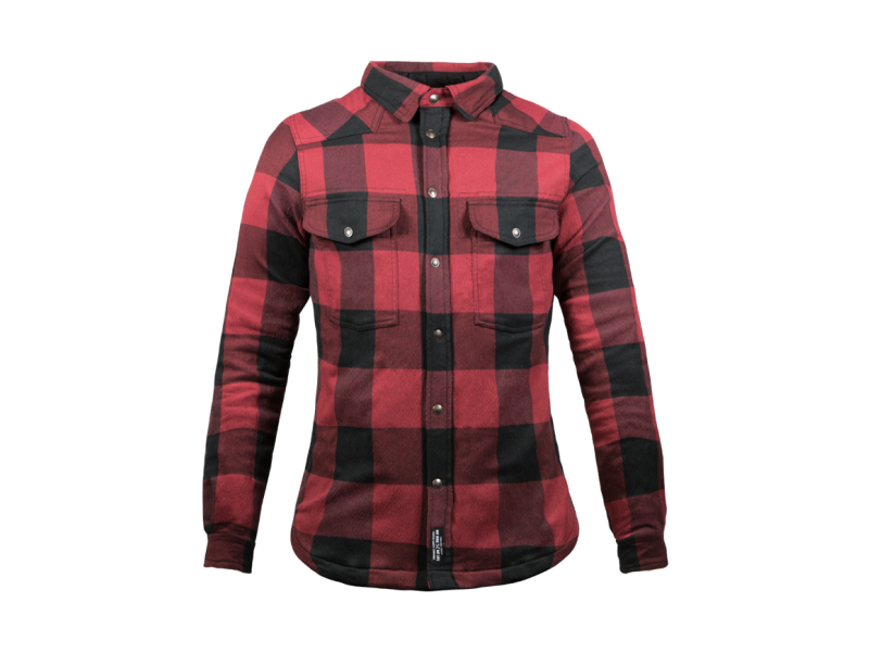 Camiseta John Doe Motoshirt Señoras (rojo)