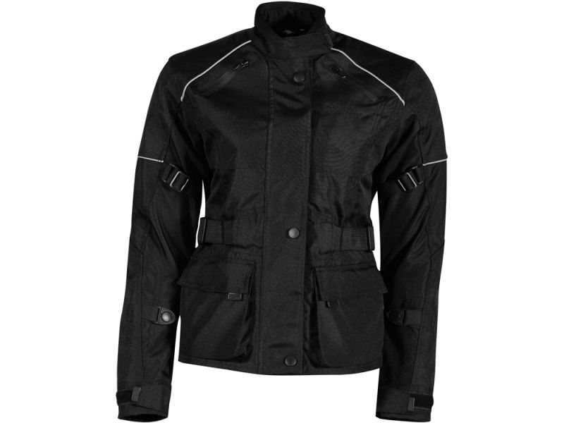 Traje de dos piezas textil Rusty Stitches Jenny para señoras (negro)