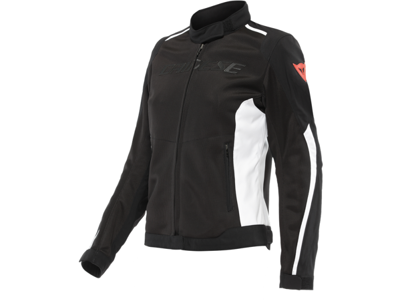 Chaqueta de moto Dainese Hydraflux 2 Air D-Dry para mujer (negro / blanco)