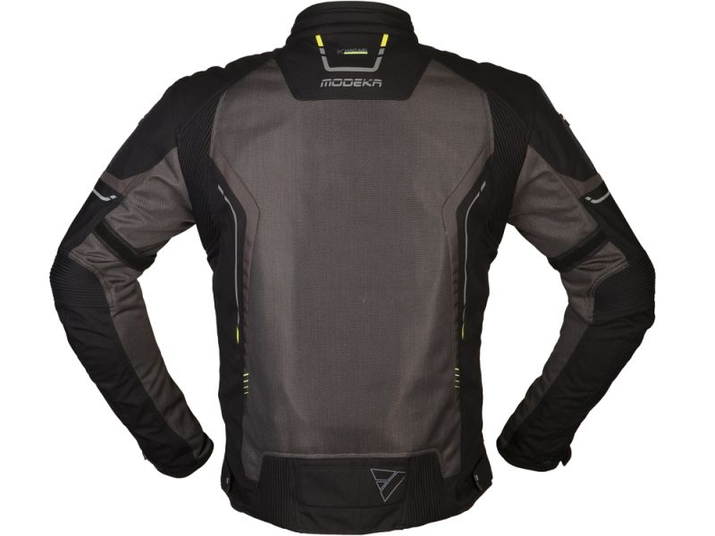 Chaqueta de moto Modeka Khao Air (gris)