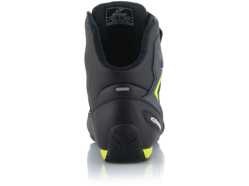 Alpinestars Faster 3 Motorradschuhe (Schwarz/Fluogelb)