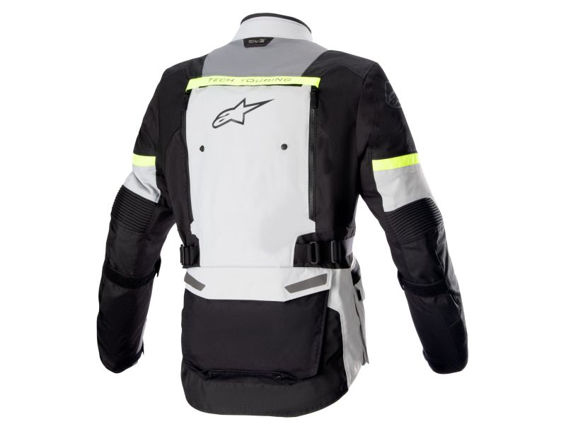 Alpinestars Bogota' Pro Drystar Textiljacke (Grau/Schwarz/Gelb)