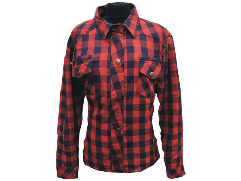 Camisa Bores Lumber Jack Señoras (con tejido de aramida | rojo)