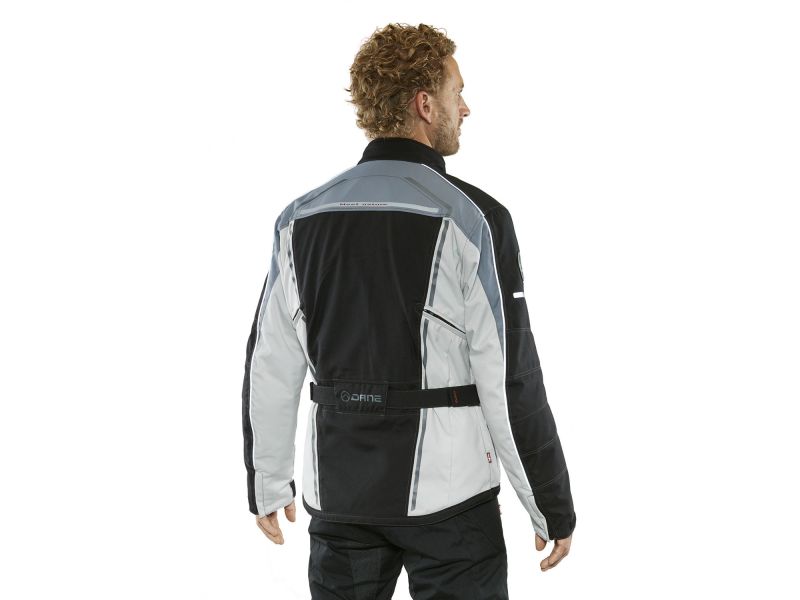 Chaqueta de moto Dane Tornby GTX (negro / gris)