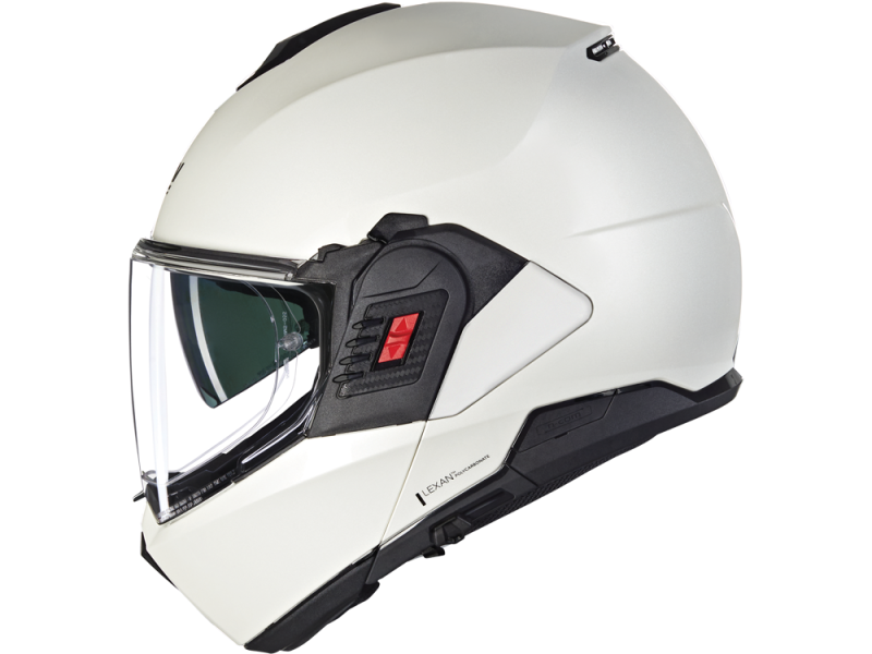 Nolan N120-1 N-Com Classico Nobile 320 Motorradhelm (Perlweiß)