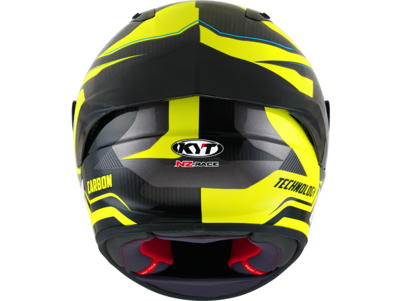 KYT NZ-Race Competition Integralhelm (Carbon/Gelb)
