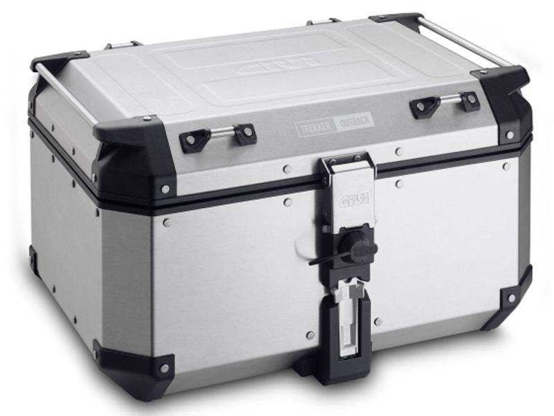 GIVI Trekker Outback OBKN58A Monokey Topcase (plata)