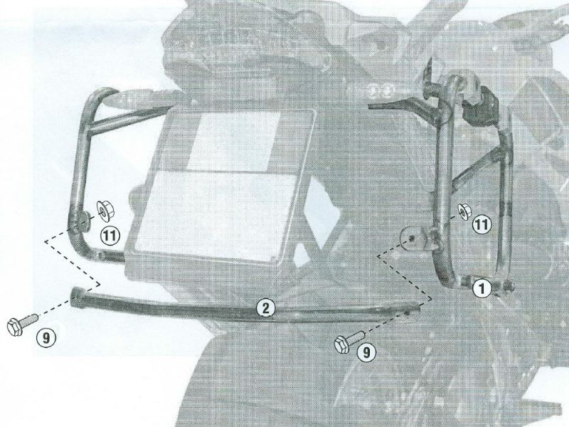 GIVI Portaequipajes Trekker Outback CAM BMW R1200GS (2004-2012)