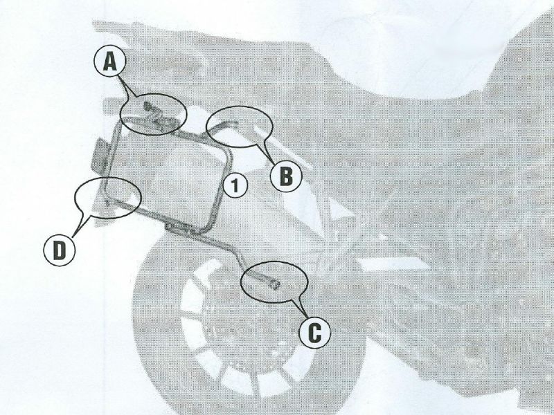 GIVI Portaequipajes Monokey PLR (desmontable) Triumph Tiger 1200 Explorer (2012-)
