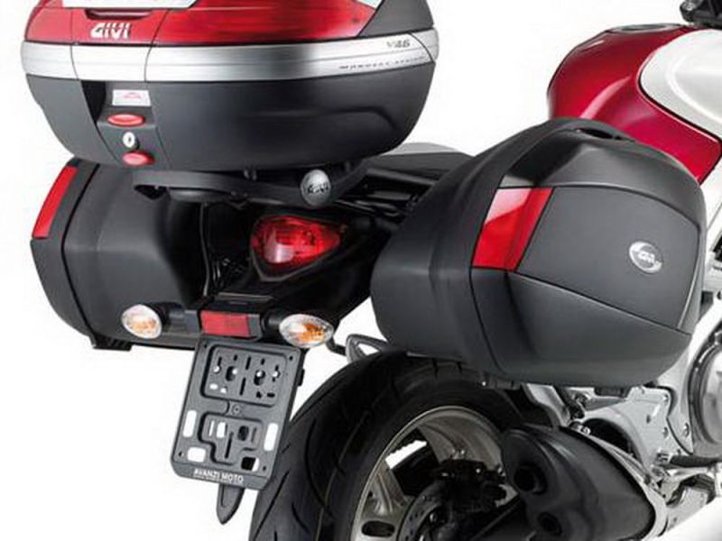 GIVI: Soporte lateral específico para maleta V35 SIDE MONOKEY® Suzuki Gladius 650 