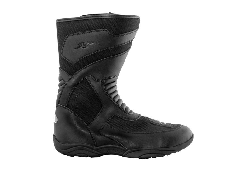 Botas de moto Rusty Stitches Hanky (negras)