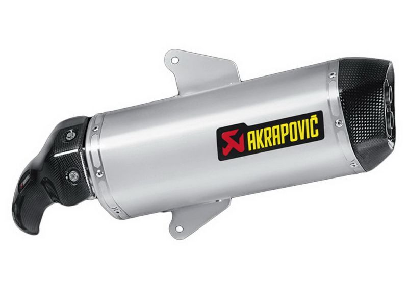 Akrapovic Escape Slip-On Gilera GP 800 (2008) Aprilia SRV 850 (2012) Acero inoxidable