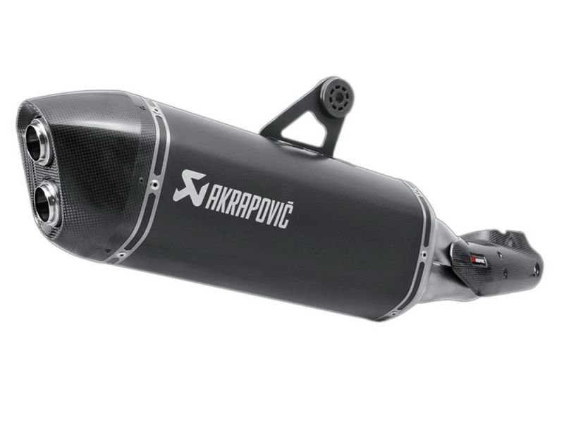 Akrapovic Escape Slip-On BMW R1200GS (2017-) Black Series / Titanium (Euro4)