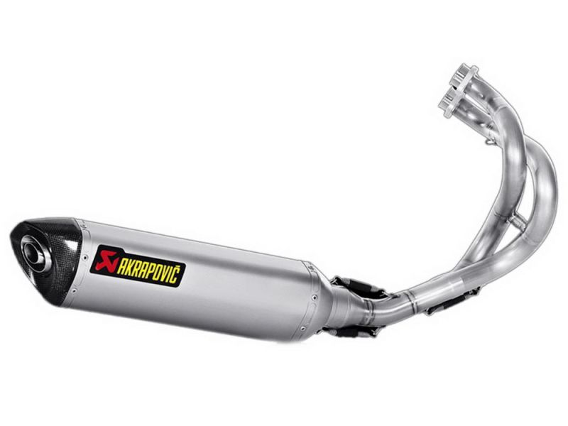 Akrapovic Racing Line sistema de escape Kawasaki ER-6 N / F / Ninja 650 (2012) Titanio