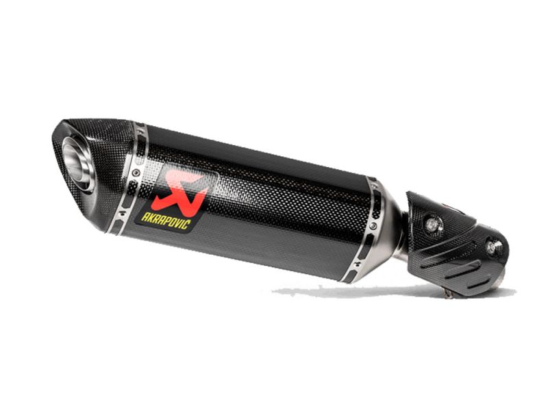 Akrapovic Escape Slip-On Line Kawasaki Ninja ZX-6R (2009-2019) ZX-6R 636 (2013-2019) Carbono