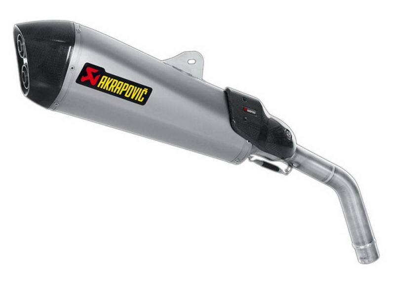 Akrapovic Escape Slip-On Triumph Tiger 800 (2011) Titanium