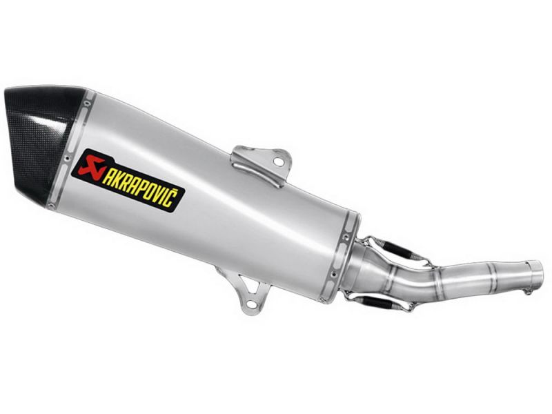 Akrapovic Escape Slip-On Yamaha X-MAX 400 / Majesty YP400 MBK Evolis 400 (2007-2014) acero inoxidable