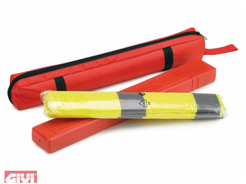 Set de Seguridad Givi con Triángulo de Advertencia y Chaleco