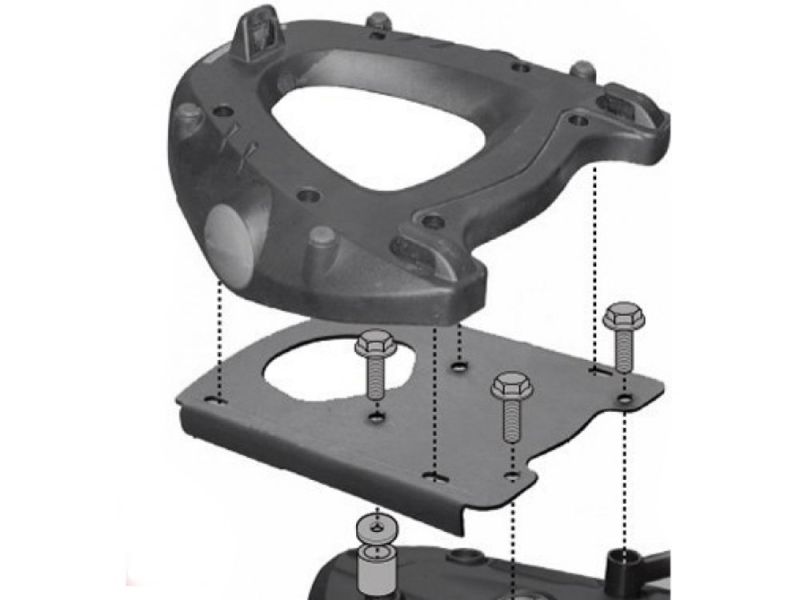 GIVI Monokey SR Portaequipajes BMW F 650 / 700 / 800 GS (2008-2012)