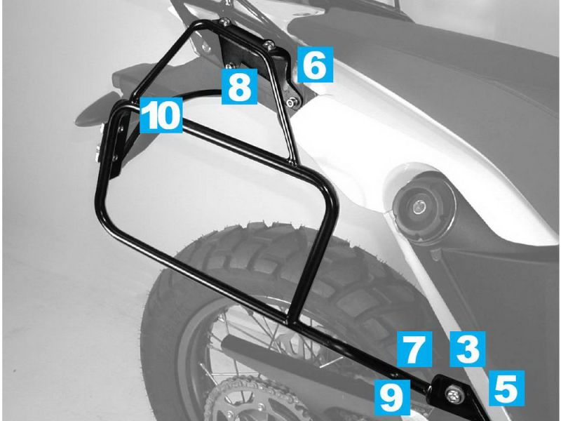 Hepco & Becker Portaequipajes Lock-It BMW G 650 X Country / Challenge (2007)