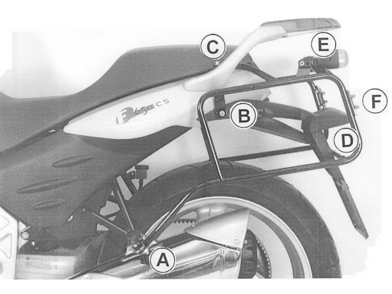 Hepco & Becker Portaequipajes BMW F 650 CS