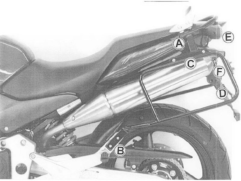 Hepco & Becker Portaequipajes Honda CB 900 Hornet
