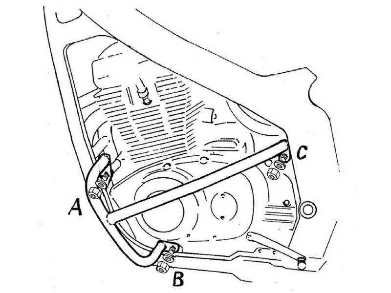 Hepco & Becker Barra de choque Suzuki GS 500 E (1989-2008)
