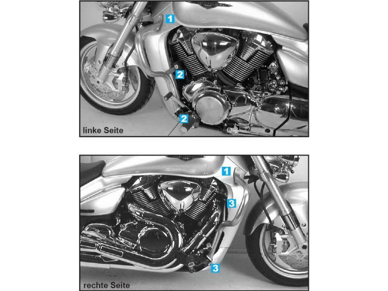 Hepco & Becker Barra de choque Suzuki M 1800 (VZ) R Intruder (2006- )