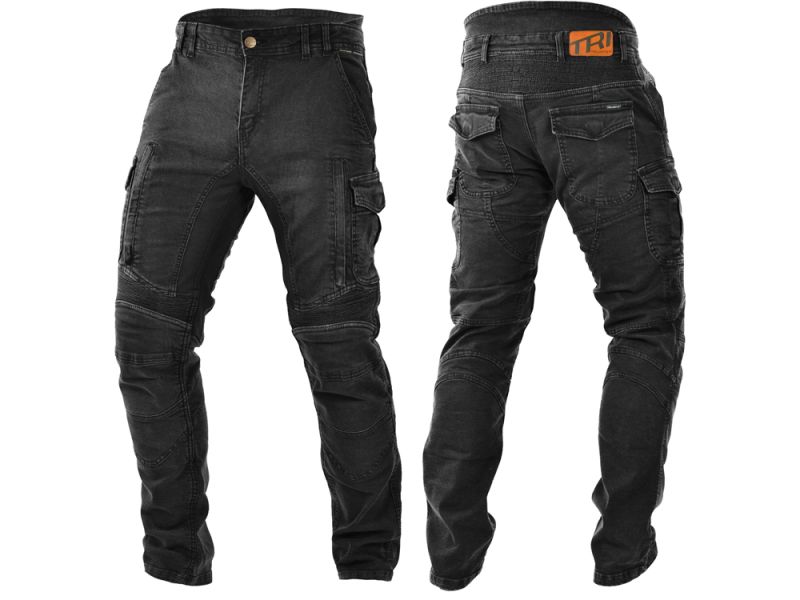 Trilobite  Acid Scrambler 2.0 Monolayer Motorradjeans (Schwarz)