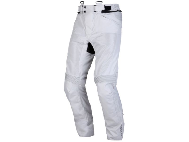 Modeka Veo Air Textil-Motorradhose Kurz (Hellgrau)