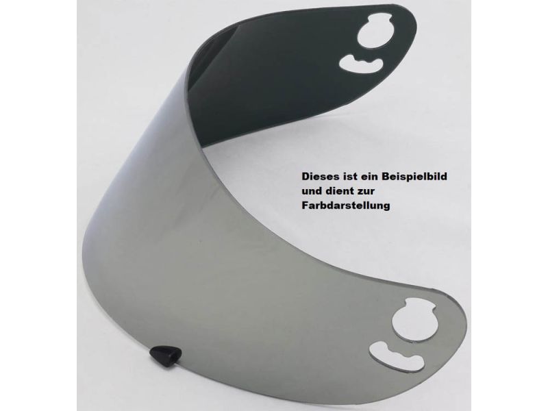 Visera Suomy para Speedstar / Stellar / TX Pro / TRACK 1 (plateada con espejo)