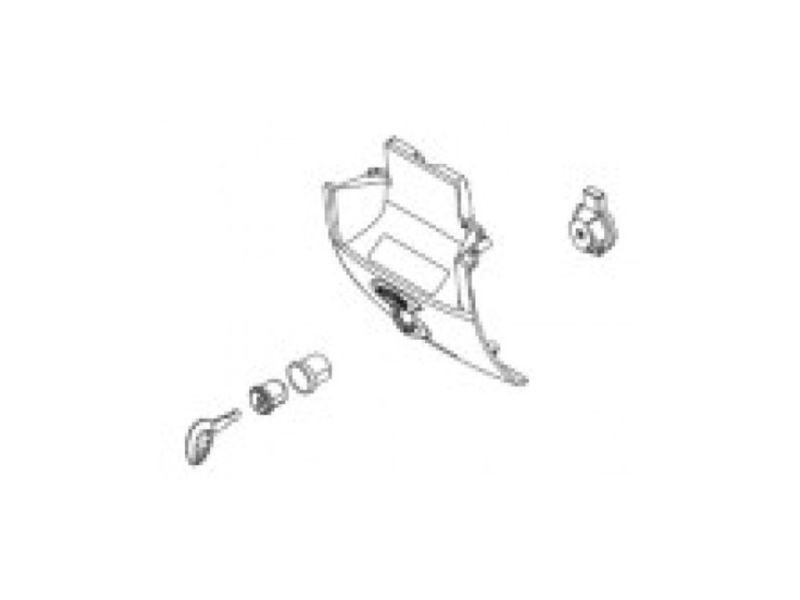 GIVI V47NT Bloque de bisagra