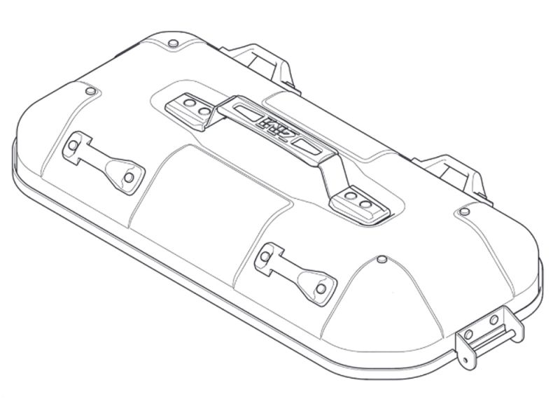 GIVI Tapa del maletín DLM36 (derecha)