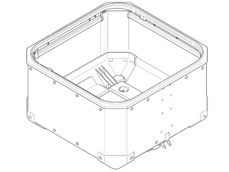 GIVI Fondo de caja OBKN58B