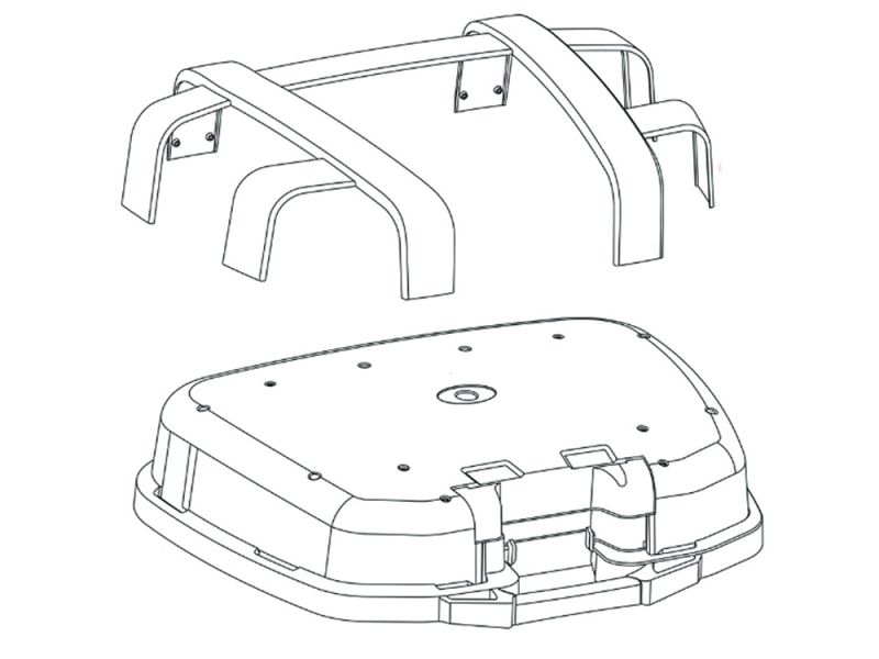 GIVI Tapa de la caja TRK52B